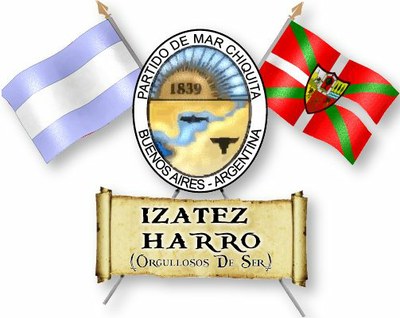 Logo del Centro Vasco 'Izatez Harro', de Mar Chiquita